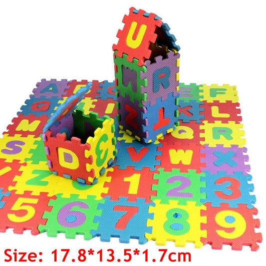 Kids Alphabet & Numbers Learning Mat
